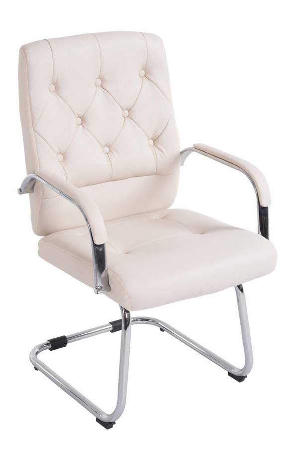 Besucherstuhl Flemming creme