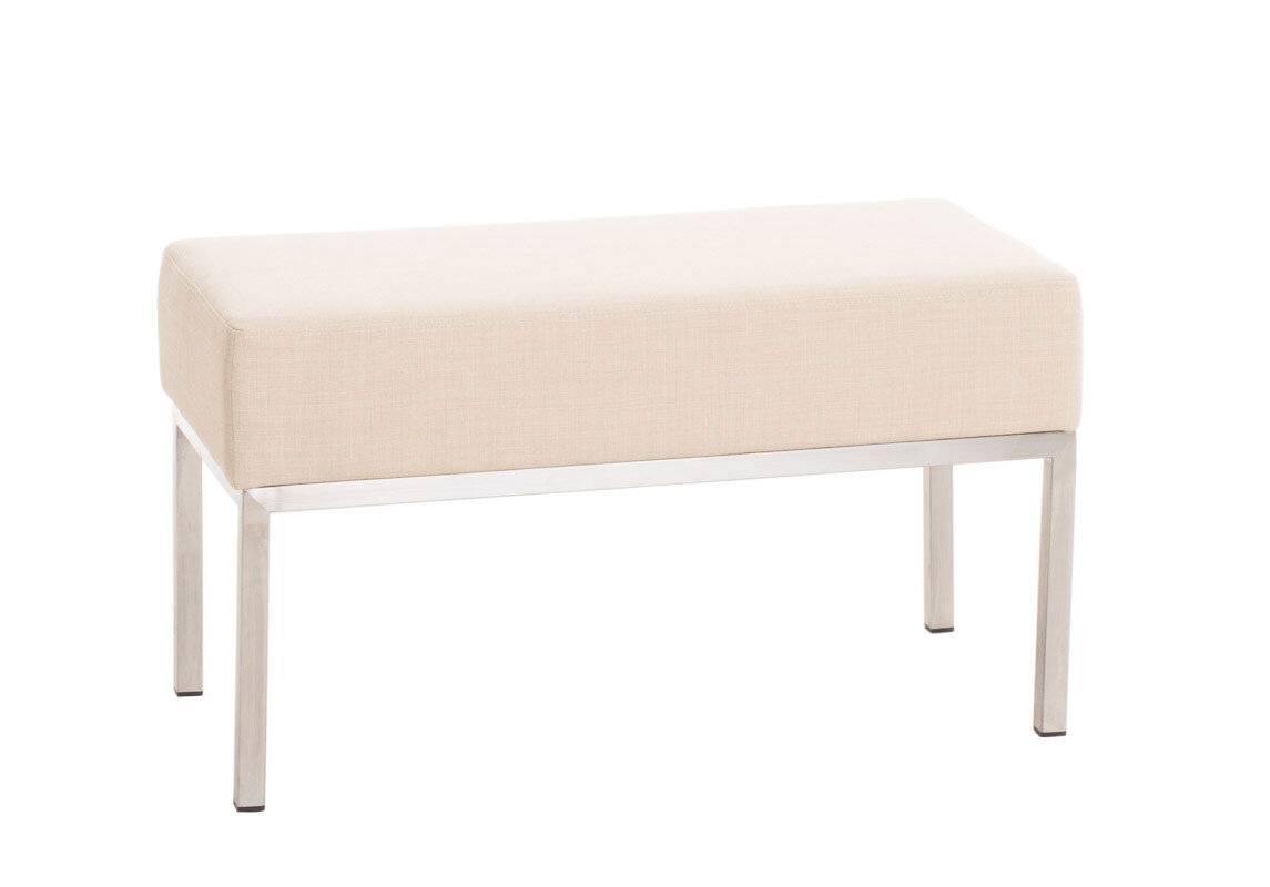 2er Sitzbank Lamega 40x80 STOFF creme-0