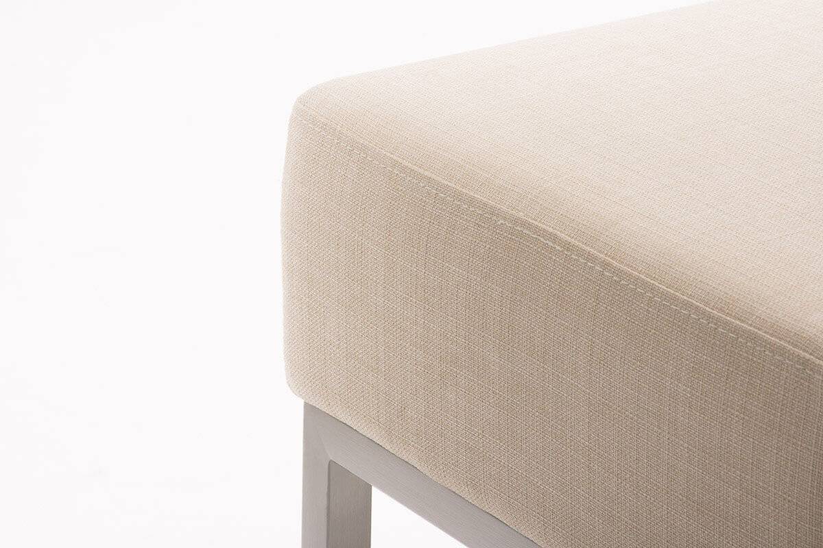 2er Sitzbank Lamega 40x80 STOFF creme-2