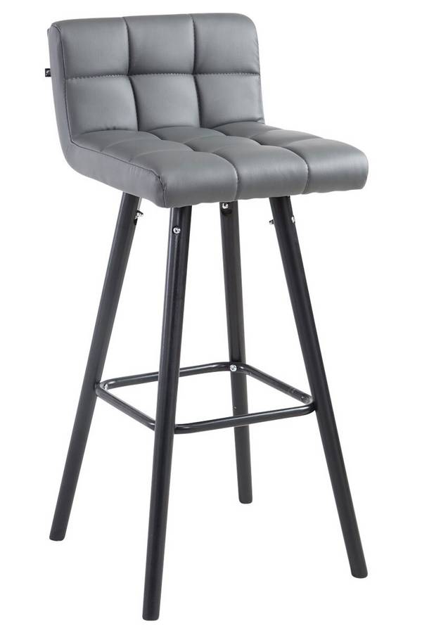 Barhocker Lincoln V2 Schwarz grau