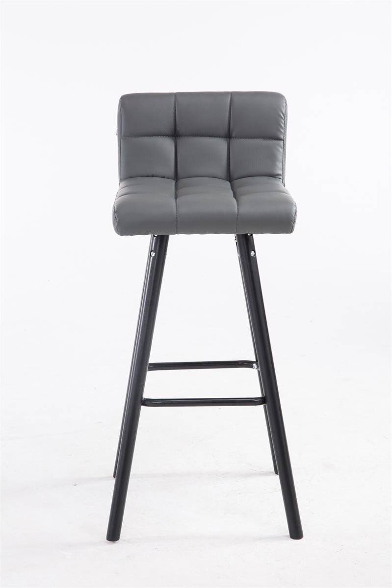 Barhocker Lincoln V2 Schwarz grau-1