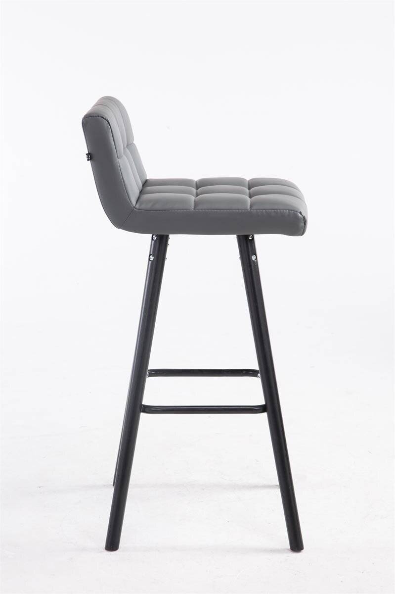 Barhocker Lincoln V2 Schwarz grau-2