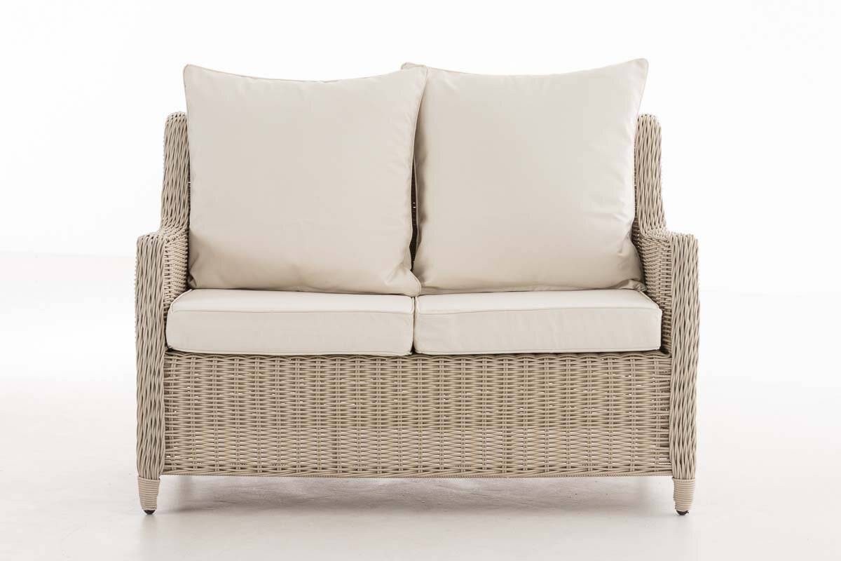 2er Sofa Montero Cremeweiss perlweiß-1