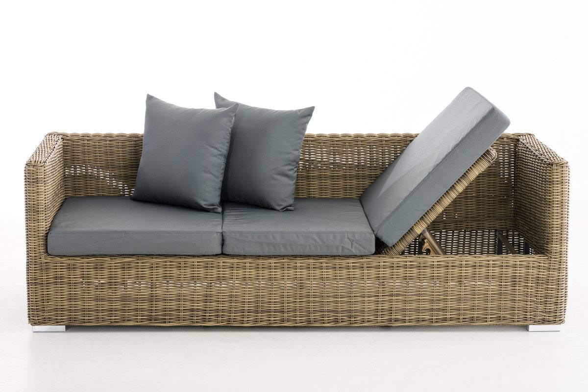 Lounge-Sofa Solano 5mm Eisengrau natura-1