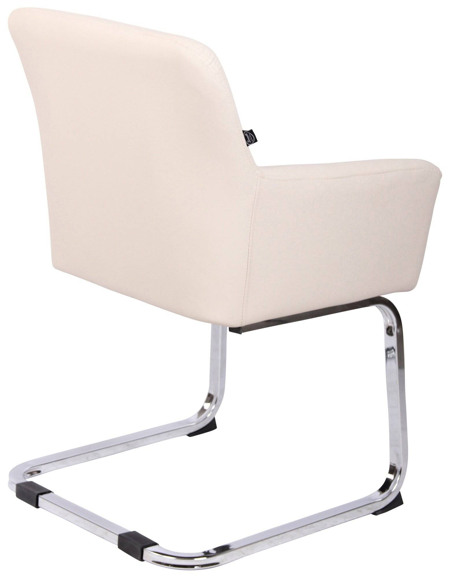 Stuhl Puka Kunstleder creme-4
