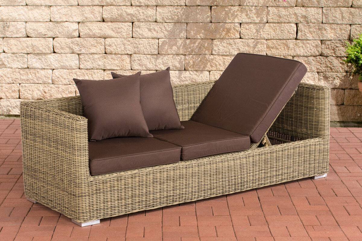 Lounge-Sofa Solano 5mm Terrabraun natura