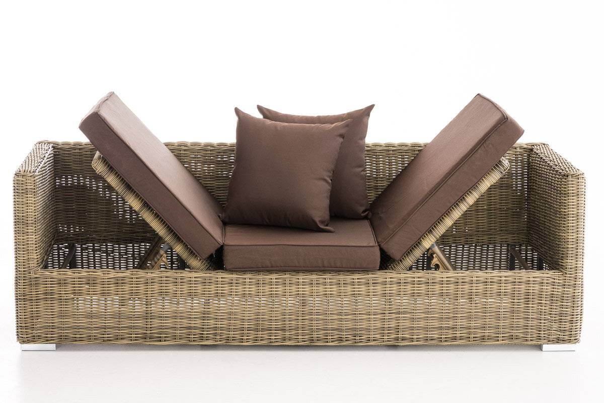 Lounge-Sofa Solano 5mm Terrabraun natura-2