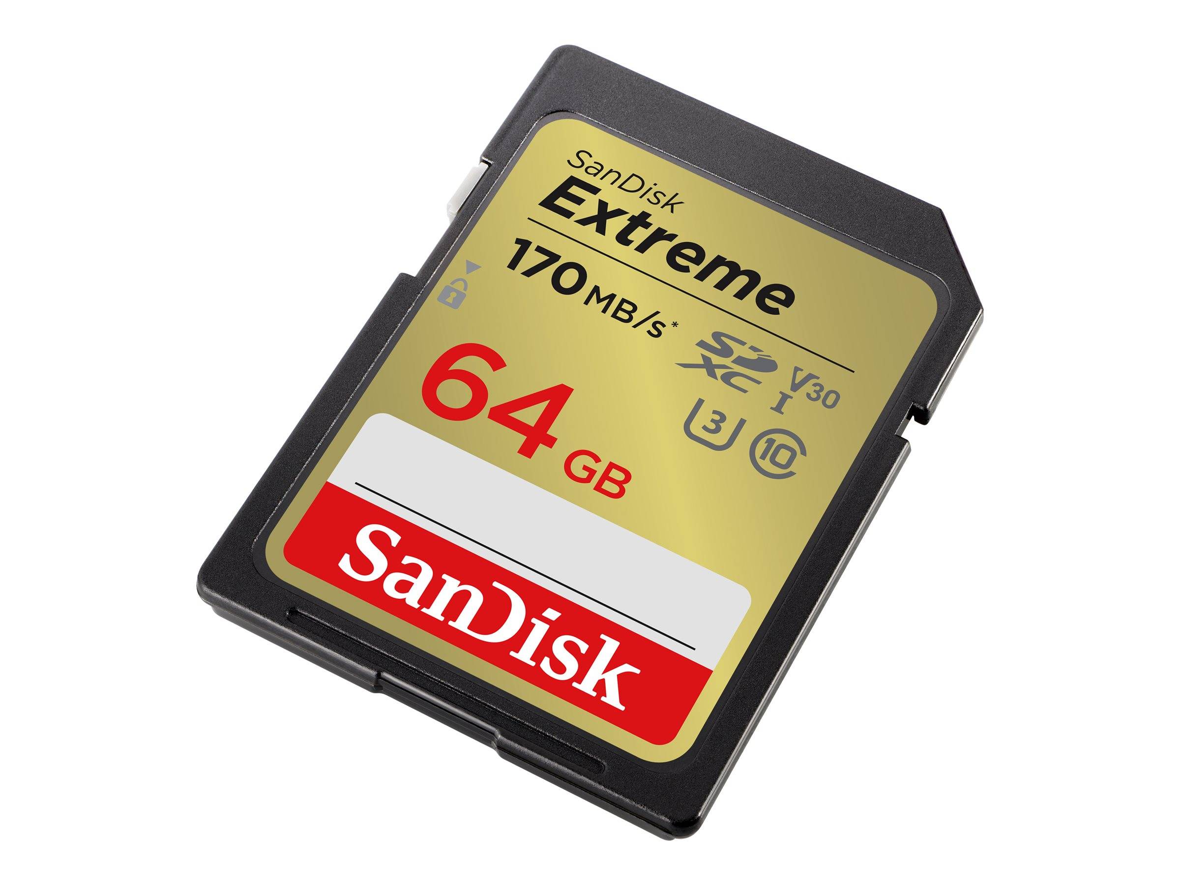 SanDisk Extreme - Flash-Speicherkarte - 64 GB-2