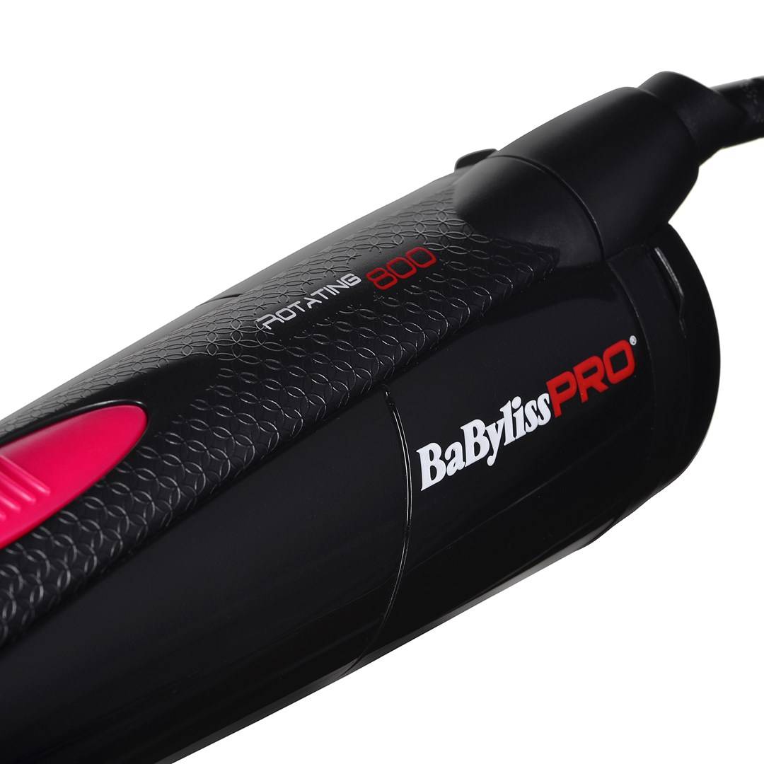 BABYLISS - PRO BAB2770E hair styling tool Hot air brush Steam Black 800 W 2.7 m-3