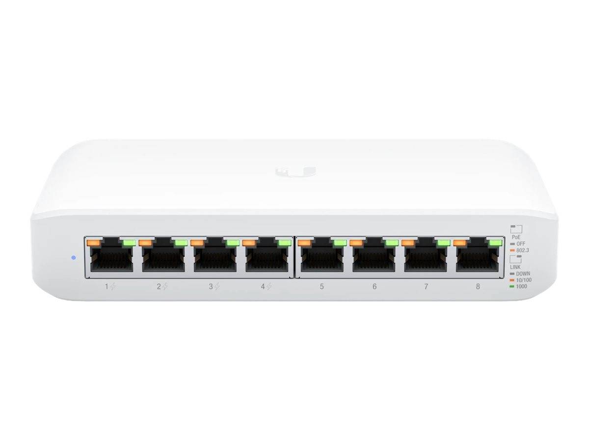 Ubiquiti Networks USW-LITE-8-POE Switch - 8 Anschlüsse - managed Netzwerkgerät-1