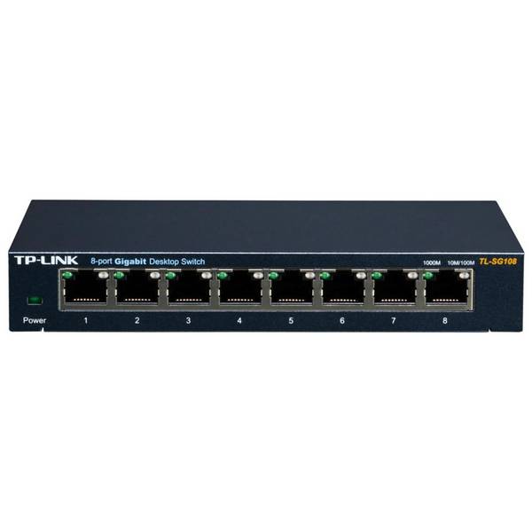 TP-LINK TL-SG108 8-port Metal Gigabit Switch