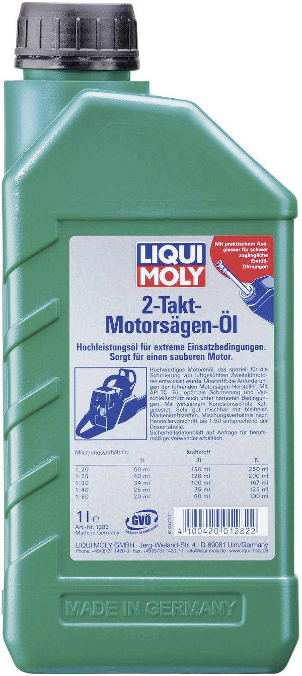 Liqui Moly 1282 2-Takt-Motorsägenöl 1 l