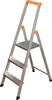 Krause 126214 126214 Aluminium Stufen-Stehleiter Arbeitshöhe (max.): 2.65 m Silber DIN EN 131 2.9 kg