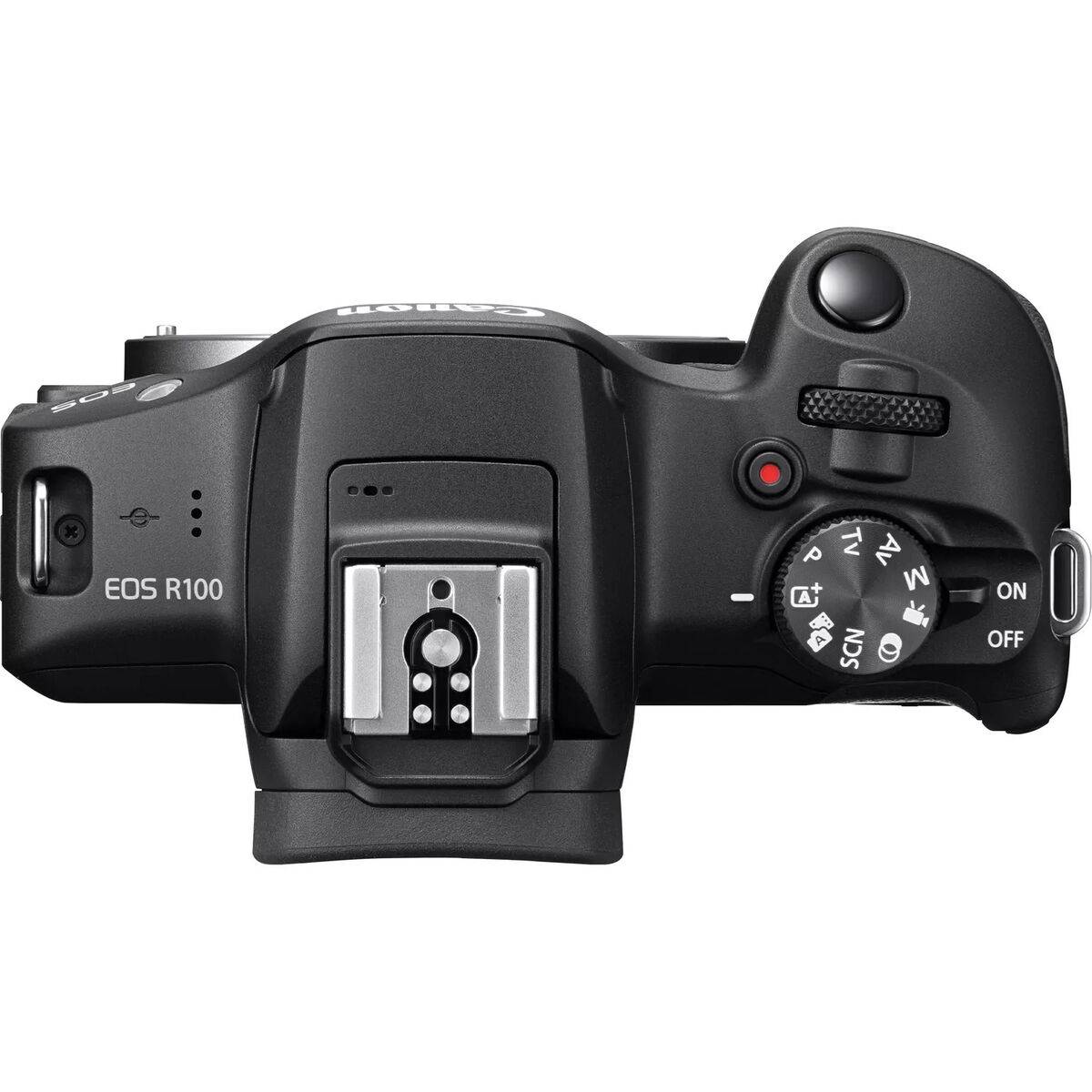 Canon Digitalkamera EOS R100 mit Objektiv RF-S 18-45mm 4.5-6.3 IS STM und RF-S 55-210mm 5.0-7.1 IS STM-2