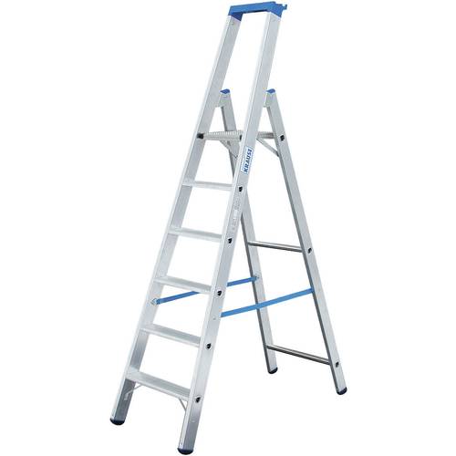 Thumbnail - Krause 124531 Aluminium Stufen-Stehleiter Arbeitshöhe (max.): 3.40 m Silber DIN EN 131 8.4 kg