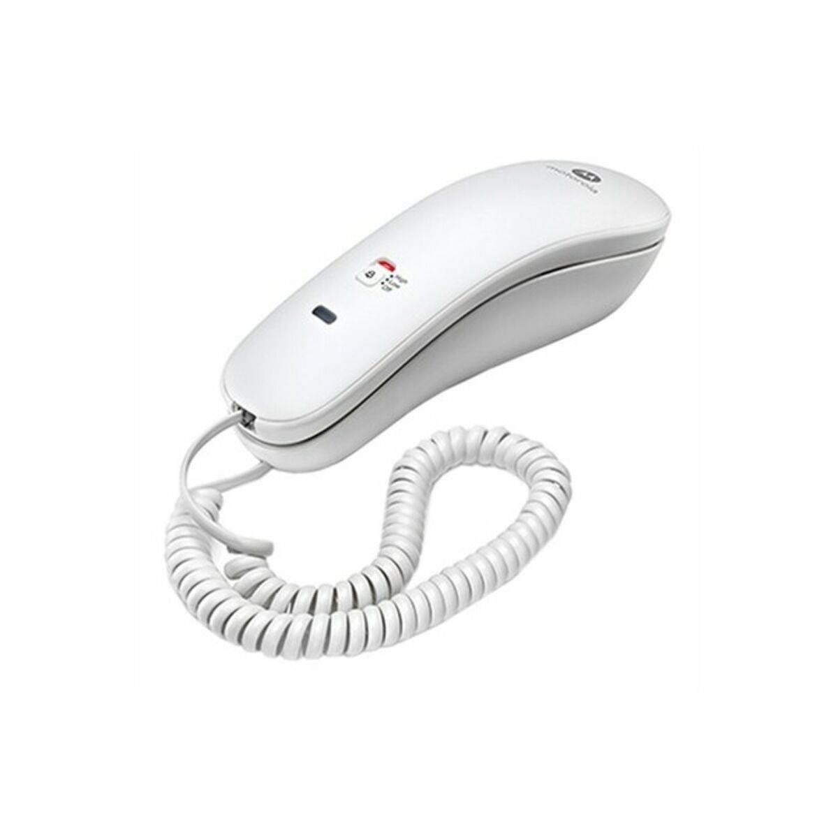 MOTOROLA SOLUTIONS - WALL MOUNTED LANDLINE PHONE CT50 black 10 KEYS MEMORY/CALL/REDIAL INDICATOR-0