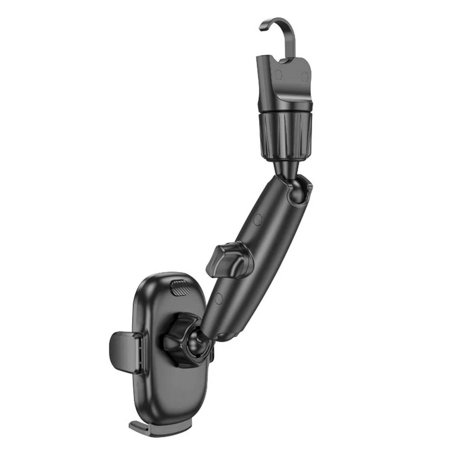 HOCO einstellbare Autotelefonhalter für den Rückspiegel Waves H17 schwarz-2