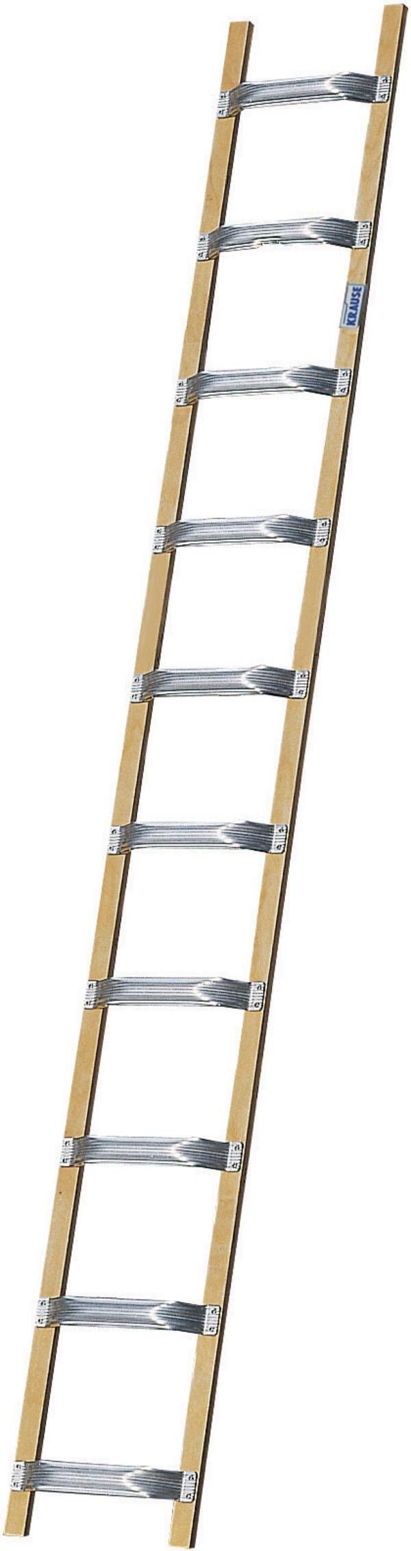 Krause  804211 Aluminium, Holz Dachleiter   Silber, Hellbraun  5 kg