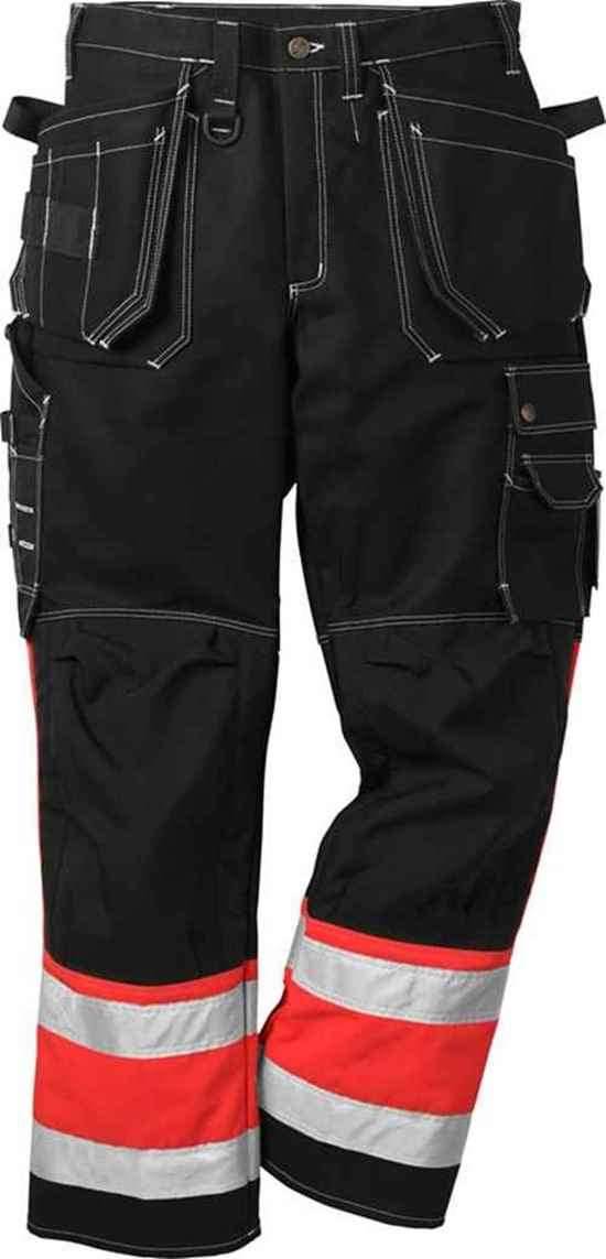 FRISTADS 100279-396 High Vis Handwerkerhose Kl. 1 247 FAS Gr.D104 Warnschutz-Ro-0