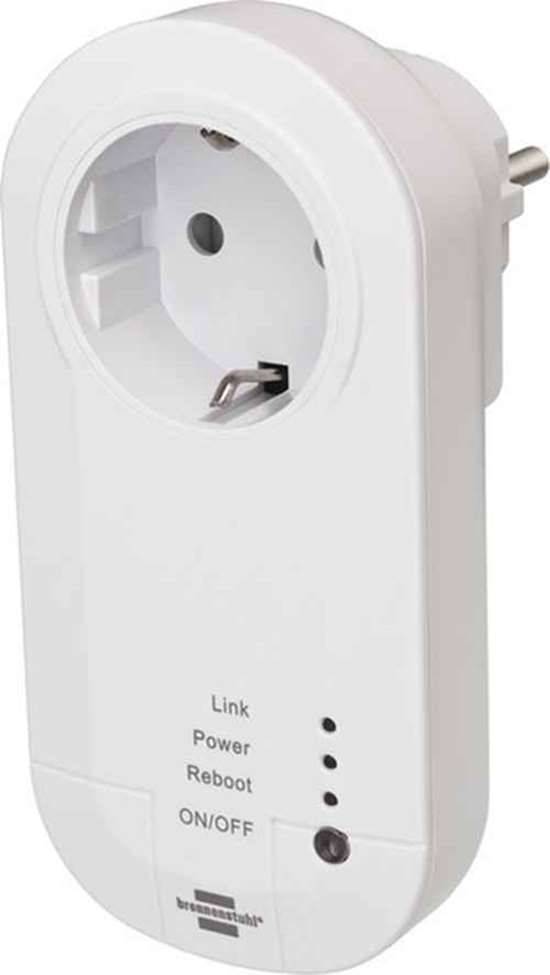 BRENNENSTUHL 1294840 WIFI Steckdose LRF01 433 WA 3600, weiss, IP20 *DE*-0