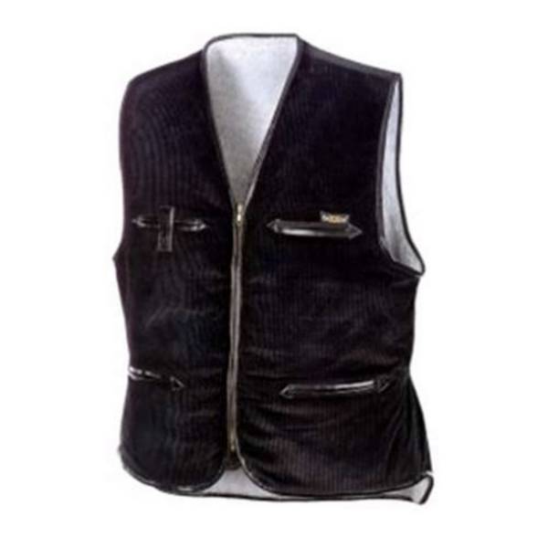 teXXor® Breitcordweste VEGA, schwarz, 4200