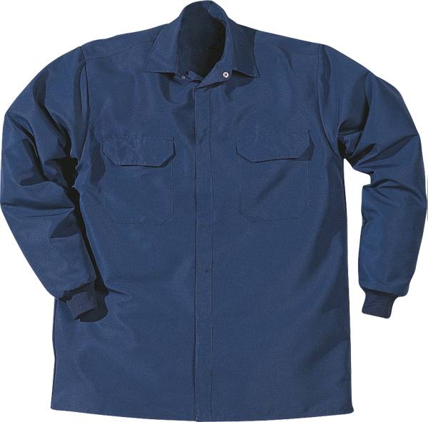 FRISTADS 100635-540 Reinraum Hemd Langarm 7R011 XA32 Gr.S Marineblau-0