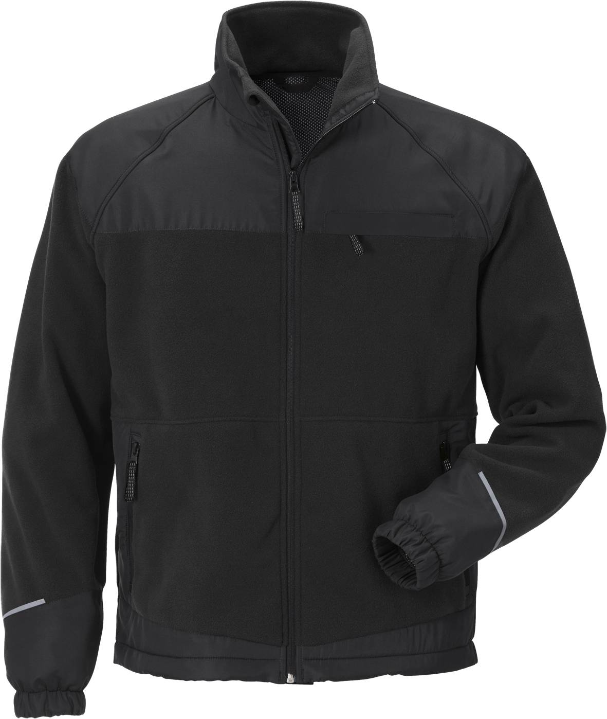 FRISTADS 115683-940 Winddichte Fleecejacke 4411 FLE Gr.M Schwarz-0