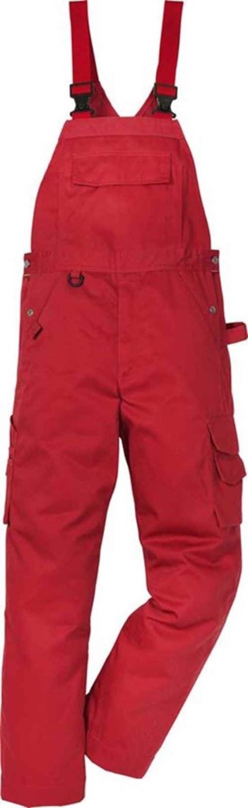 FRISTADS 113101-331 Icon One Latzhose 1111 LUXE Gr.C66 Rot-0