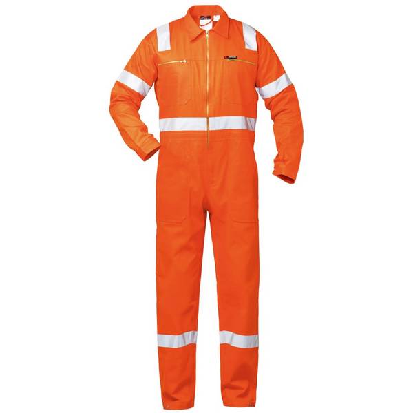 Gr .56 *SUZUKA* RALLYE-OVERALL MIT REFLEXSTREIFEN orange *SUZUKA* RALLYE OVERALL