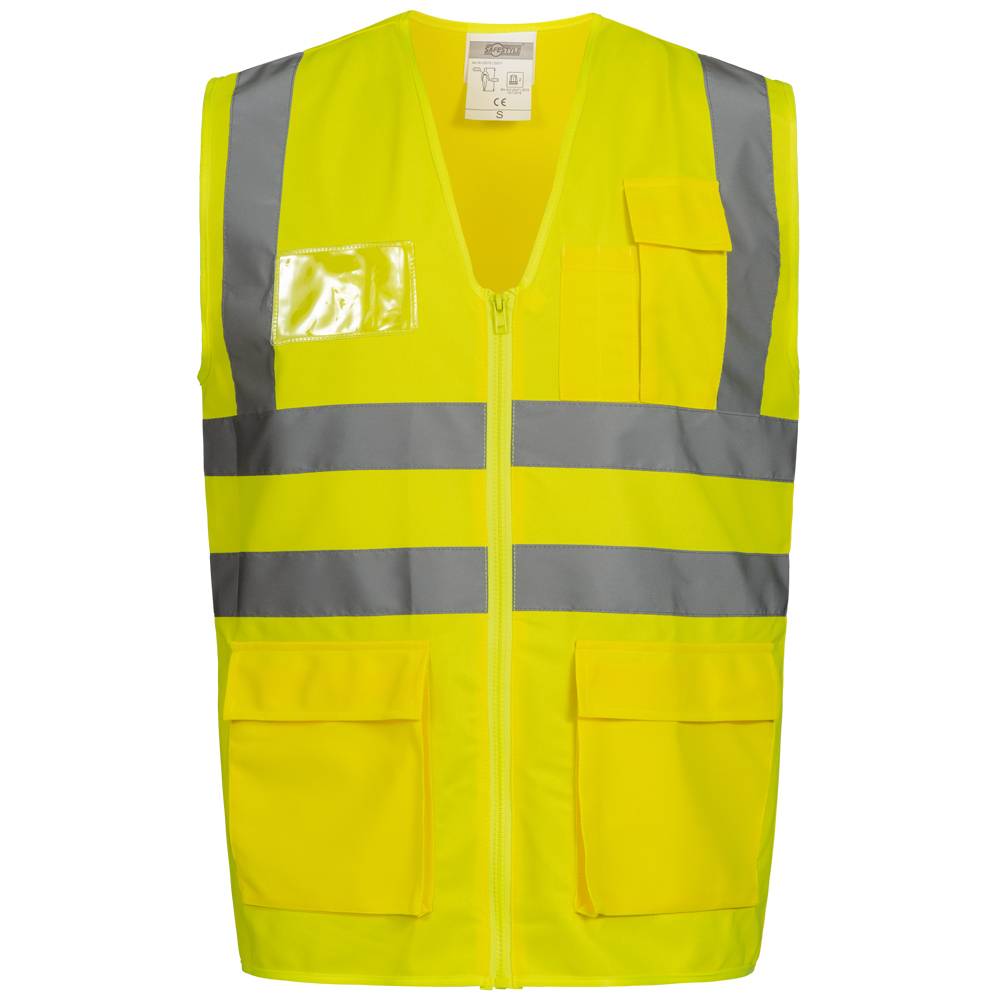 Warnweste ALBIN Gr.XXXL gelb EN ISO 20471 Kl.EN ISO 13688 SAFESTYLE-0