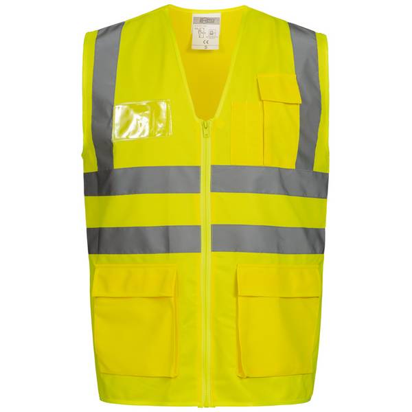 Warnweste ALBIN Gr.XXXL gelb EN ISO 20471 Kl.EN ISO 13688 SAFESTYLE