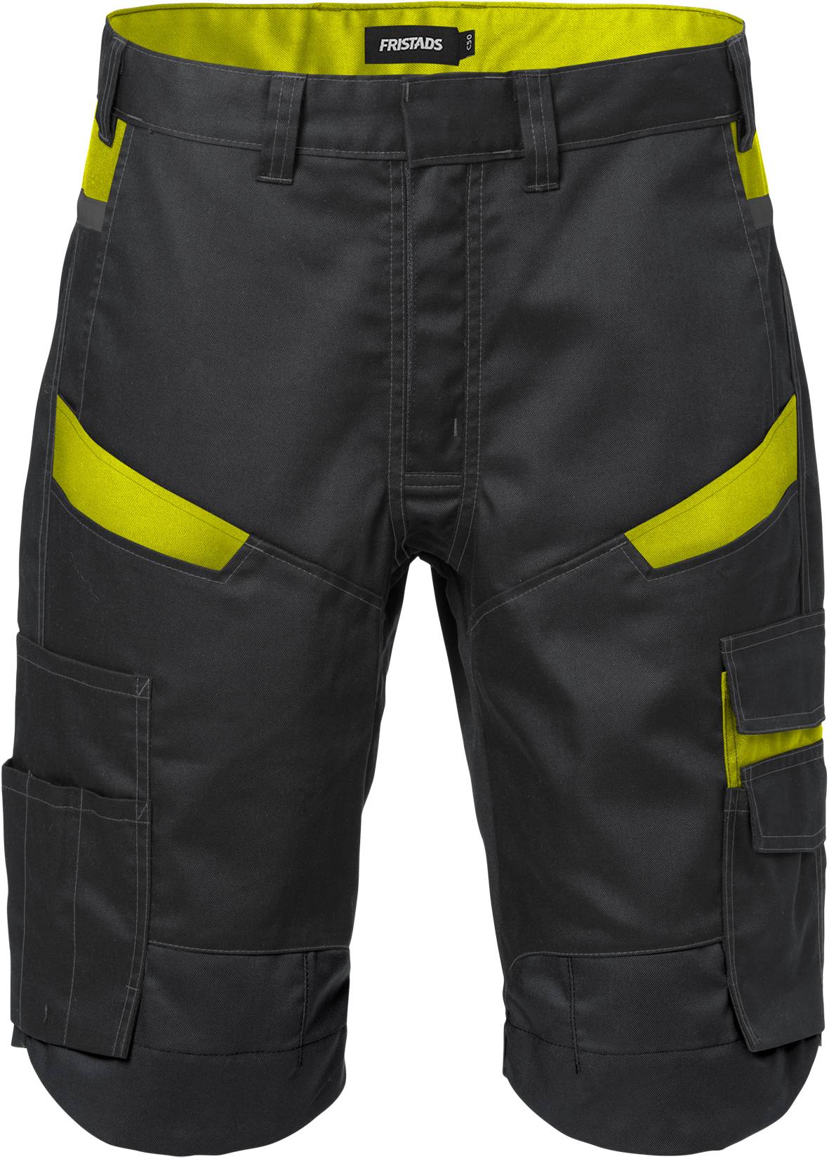 FRISTADS 129530-982 Shorts 2562 STFP Gr.C48 Schwarz/Gelb-0