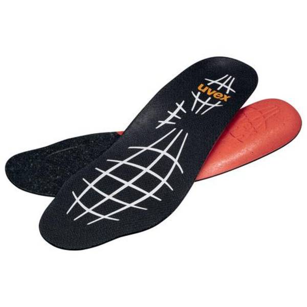 Uvex 9579041 Zubehör Einlegesohle 95790 schwarz, orange, grau Weite 14 Größe 41