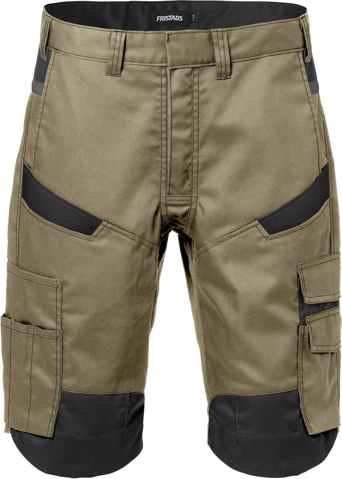 FRISTADS 129530-299 Shorts 2562 STFP Gr.C50 Khaki/Schwarz