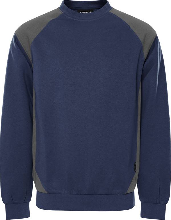 FRISTADS 300510-586 Sweatshirt 7148 GSM  Gr.2XL Marine/Grau