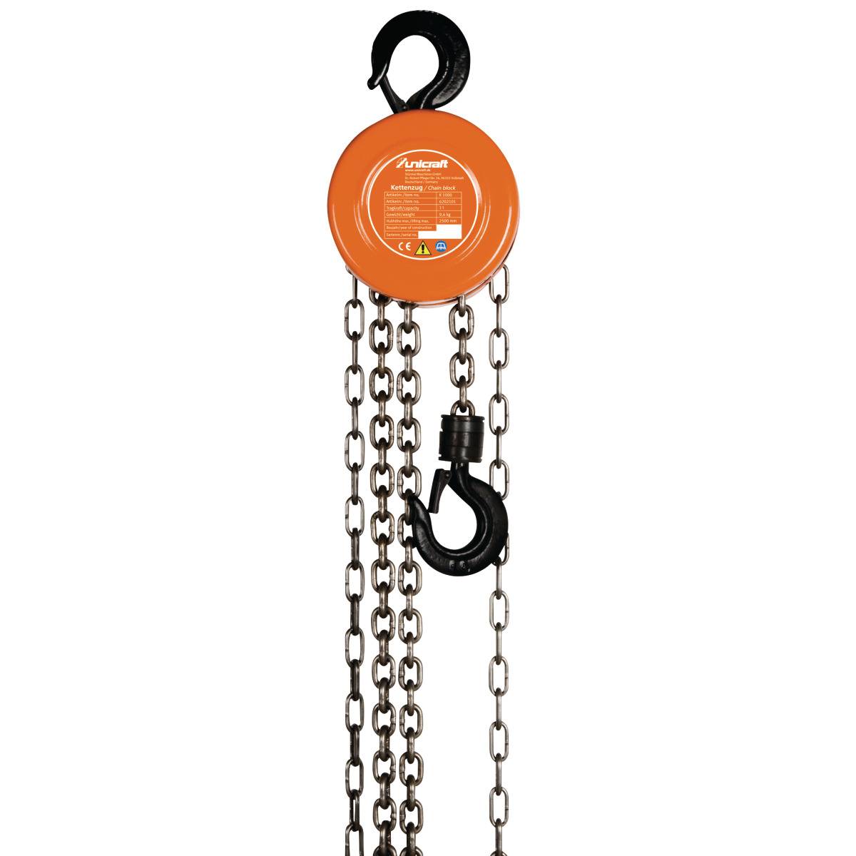 UNICRAFT 6202102 Kettenzug K 2000-0
