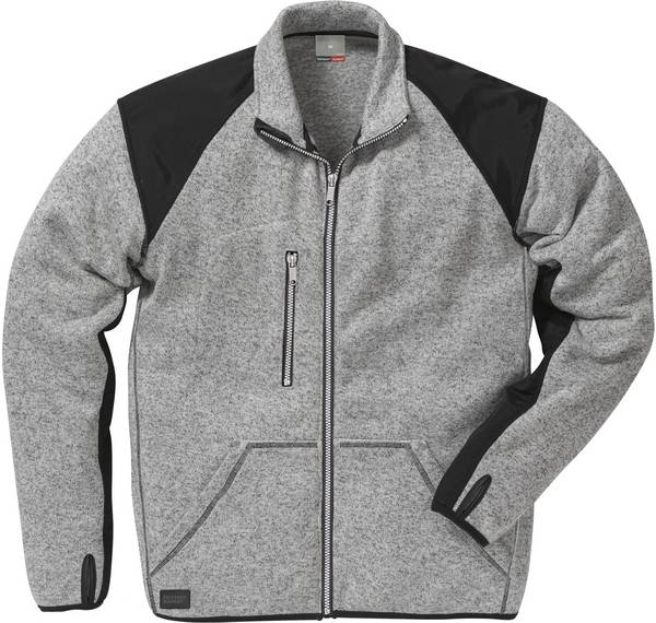 FRISTADS 114032-896 Fleecejacke 7451 PRKN  Gr.M Grau/Schwarz