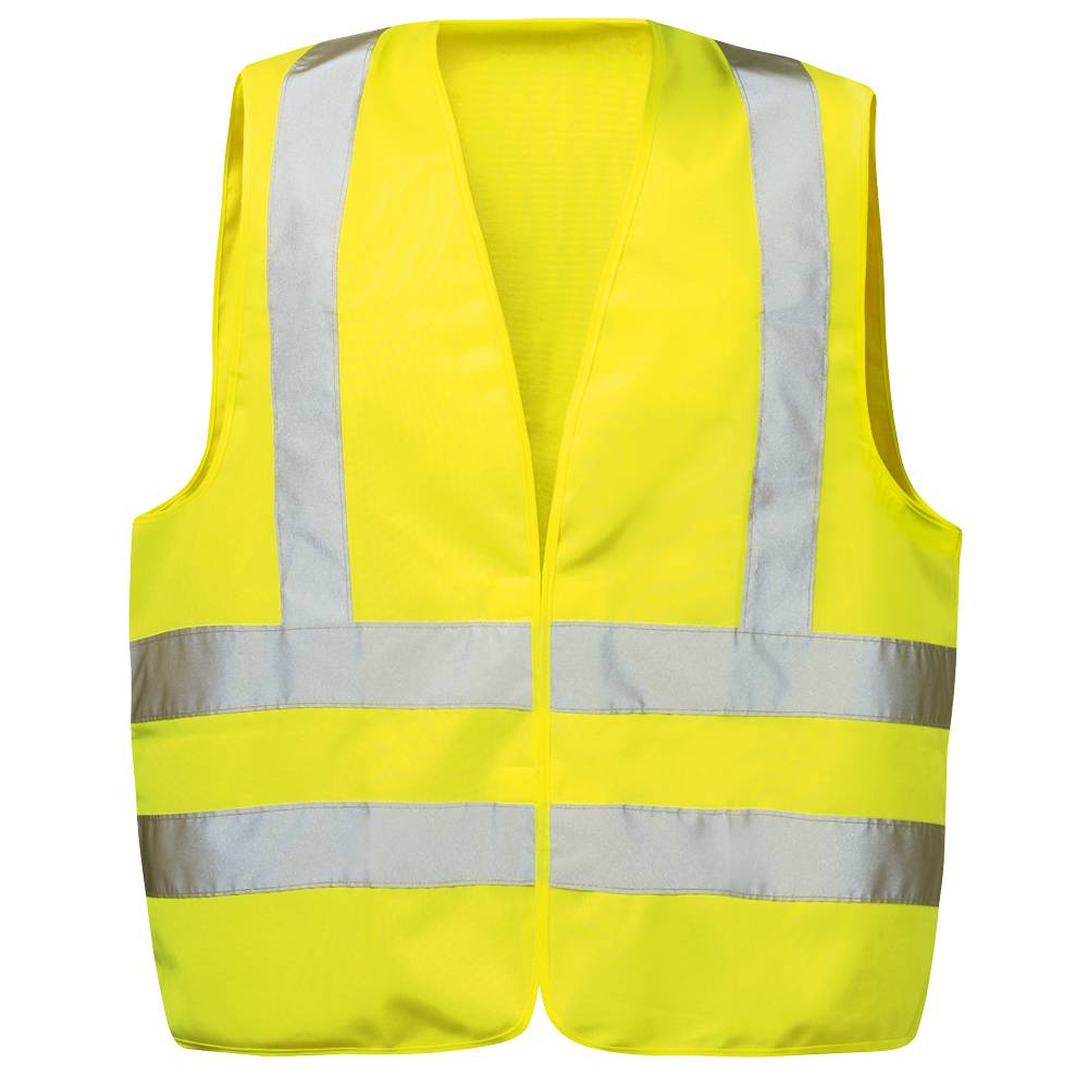 EGON Polyester-Warnweste mit Schulterreflex, WICA-TEX® EN 471/2, Gelb Gr.UNI-0