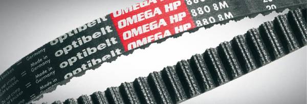Optibelt 540 5MHP 500 Zahnriemen, Gummi optibelt OMEGA HP (Wickel) 540 5MHP SL 5