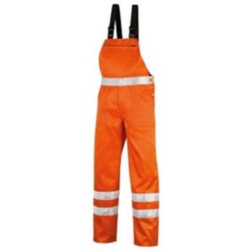 teXXor® Warnschutz-Latzhose HAMILTON, leuchtorange, Gr. 24, 4304-24-0