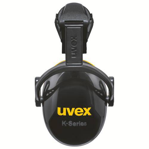 Uvex 2630220 Kapselgehörschutz K20H 2630220 schwarz, gelb SNR 30 dB Größe L, M,-0