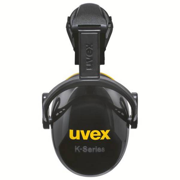 Uvex 2630220 Kapselgehörschutz K20H 2630220 schwarz, gelb SNR 30 dB Größe L, M,