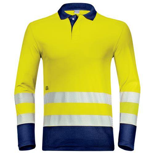 Poloshirt uvex Construction gelb, warngelb 5XL