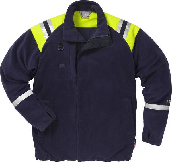 FRISTADS 109430-540 Flamestat Fleecejacke 4073 ATF  Gr.XL Marineblau