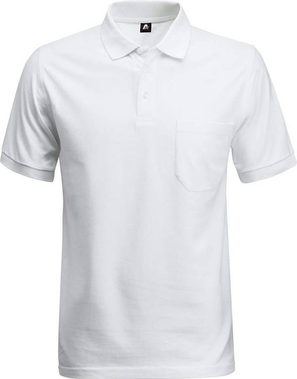 FRISTADS 100219-900 Acode Poloshirt 1721 PIQ  Gr.S Weiß