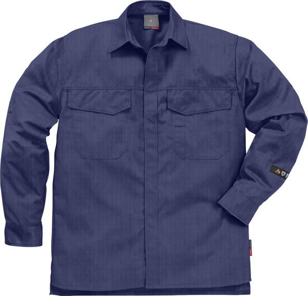 FRISTADS 114095-540 Flamestat Hemd Langarm 7200 ATS  Gr.S Marineblau