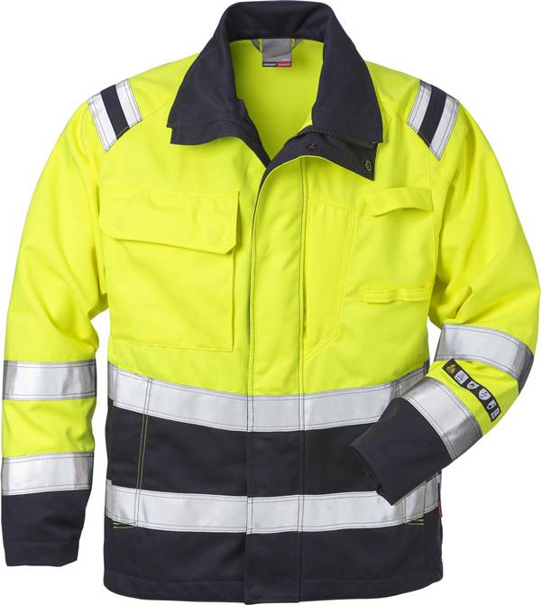 FRISTADS 119922-171 Flamestat High Vis Jacke Kl. 3 4175 ATHS  Gr.M Warnschutz-Ge