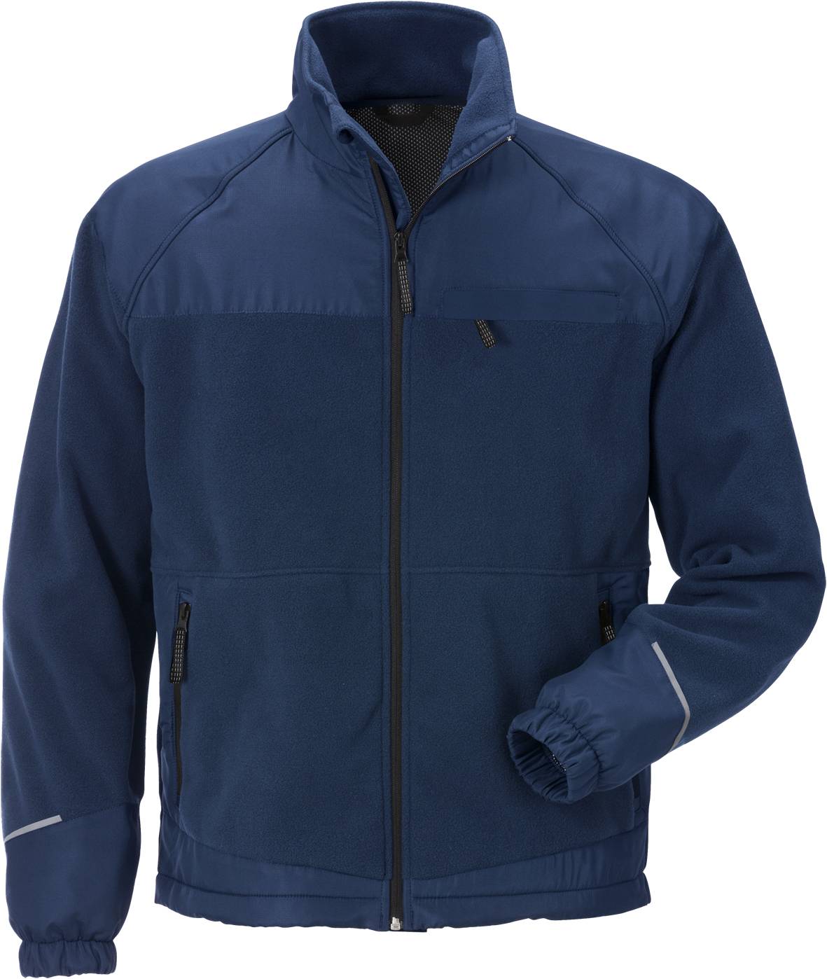 FRISTADS 115683-540 Winddichte Fleecejacke 4411 FLE Gr.L Marineblau-0
