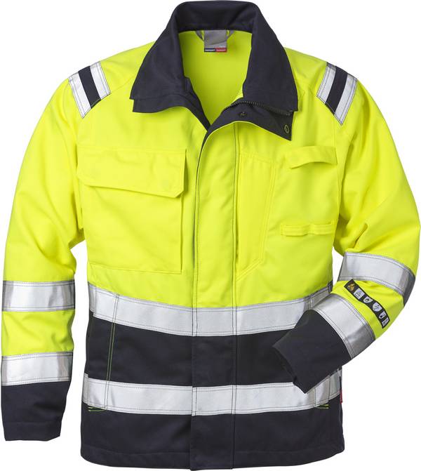 FRISTADS 122195-171 Flamestat High Vis Jacke Damen Kl. 3 4275 ATHS  Gr.XS Warnsc