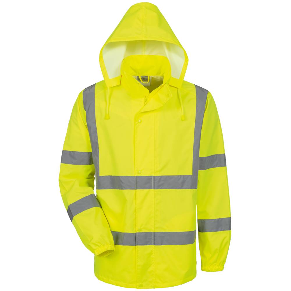 Gr .2XL (62/64) *ONNO* WARNSCHUTZ-REGENJACKE gelb *ONNO* HIGH VISIBILITY RAIN JA-0
